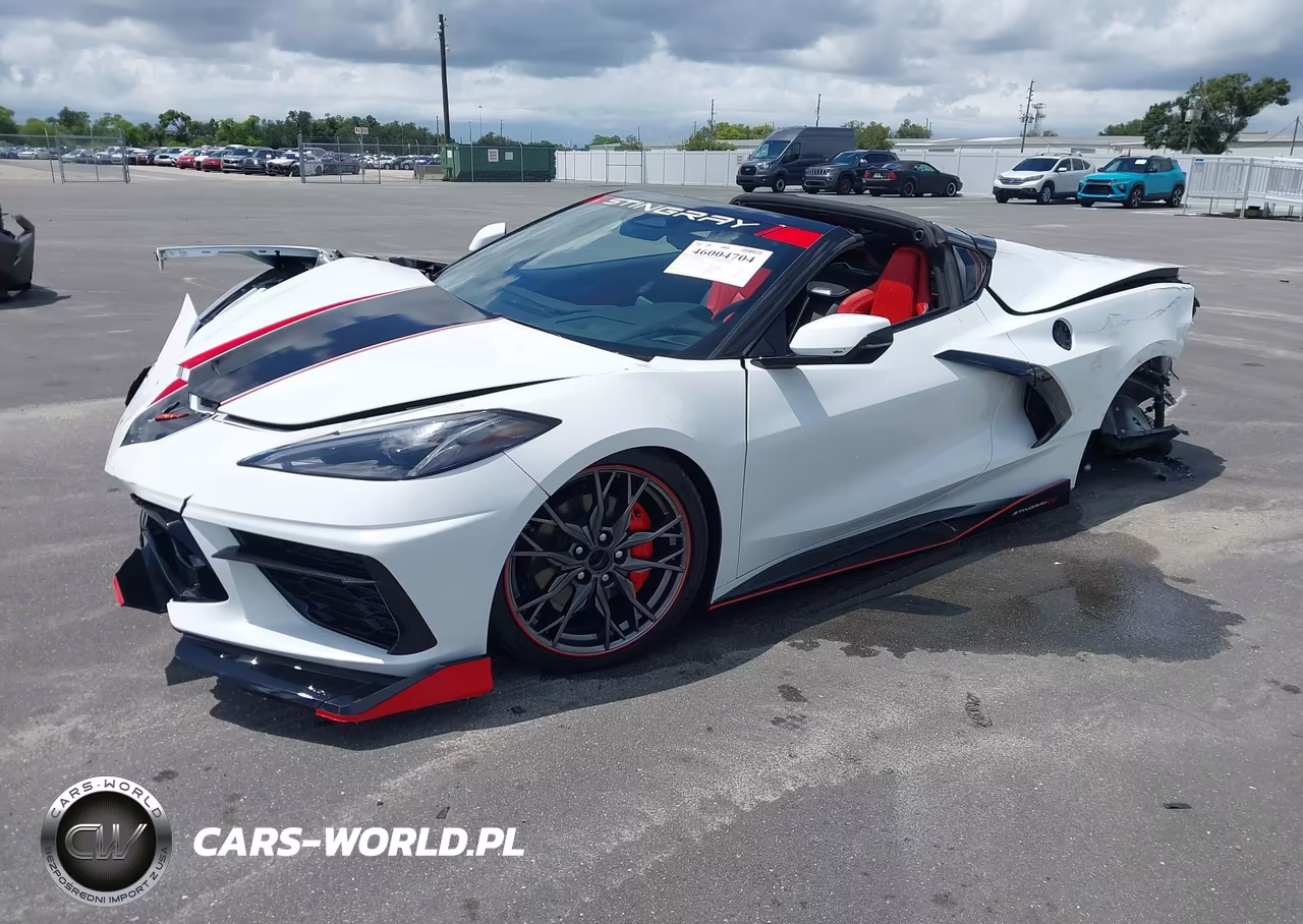2024 Chevrolet Corvette Stingray Rwd 1Lt VIN:1G1YA2D43R5109196 - 2