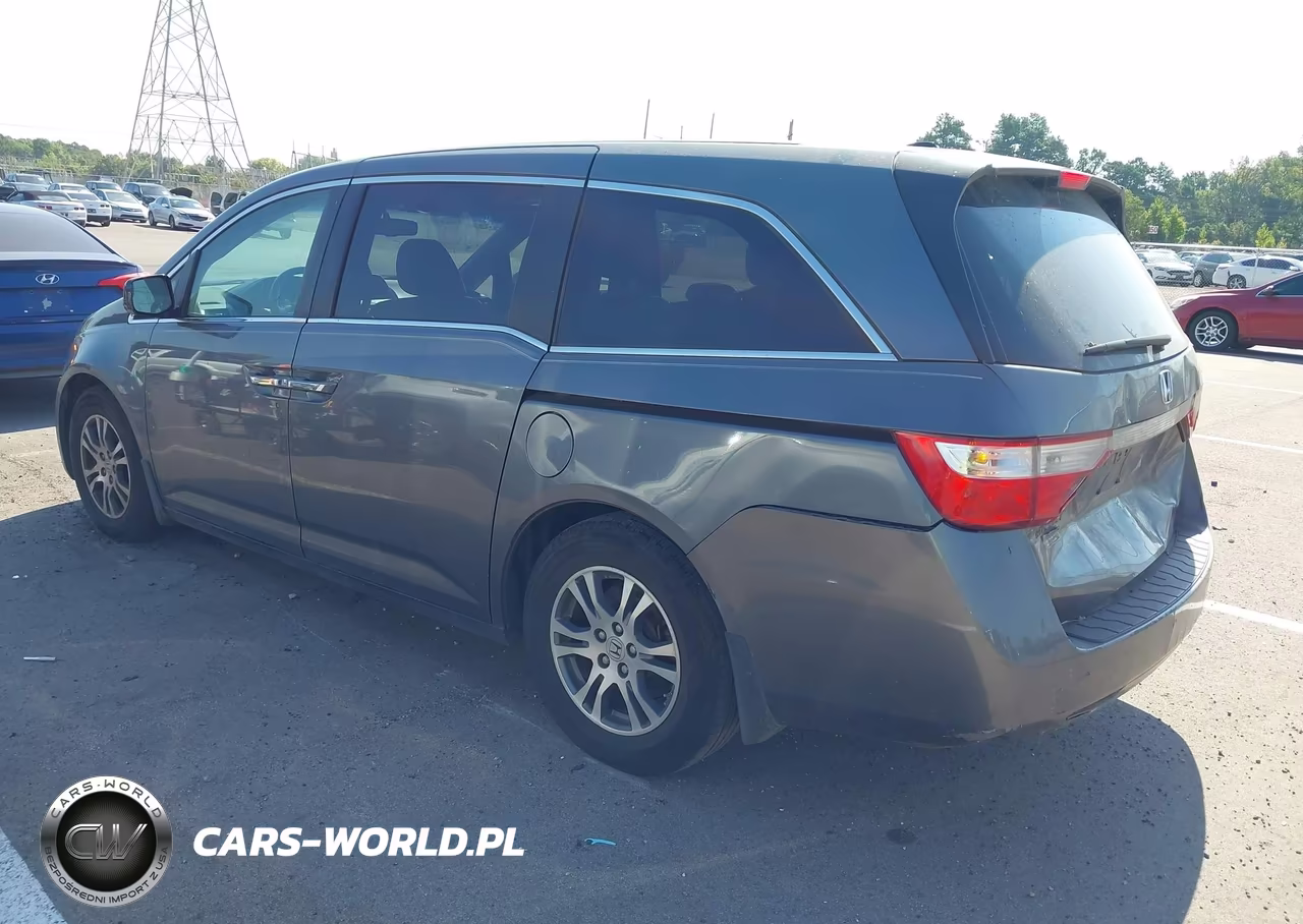 2012 Honda Odyssey Ex-L VIN:5FNRL5H62CB035259 - 3