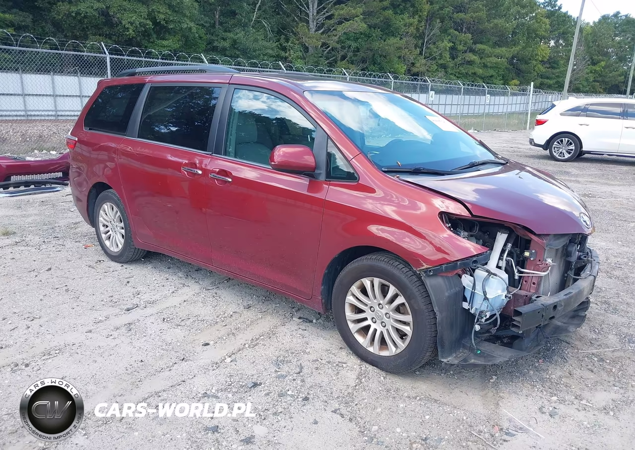 2015 Toyota Sienna Xle 8 Passenger VIN:5TDYK3DC2FS620406 - 1