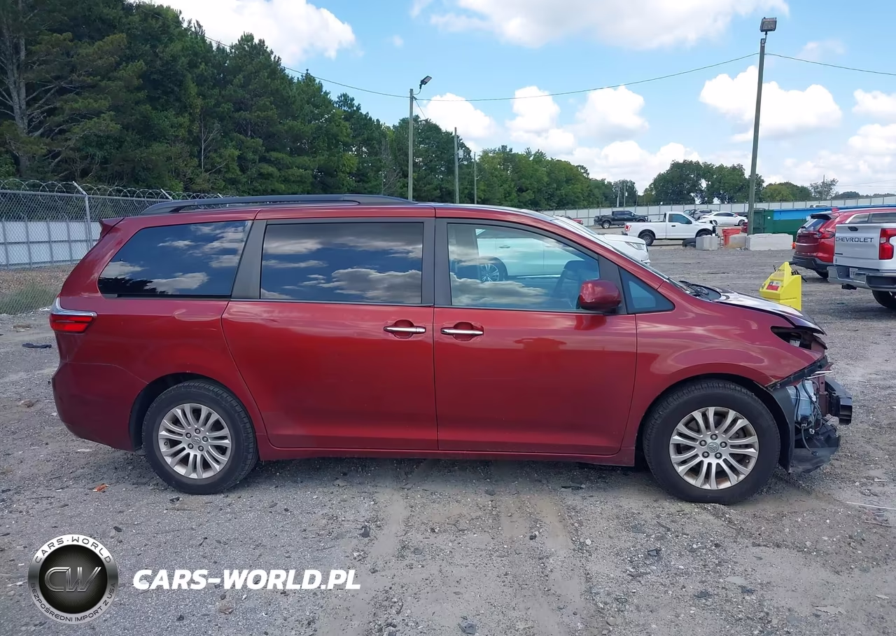 2015 Toyota Sienna Xle 8 Passenger VIN:5TDYK3DC2FS620406 - 14