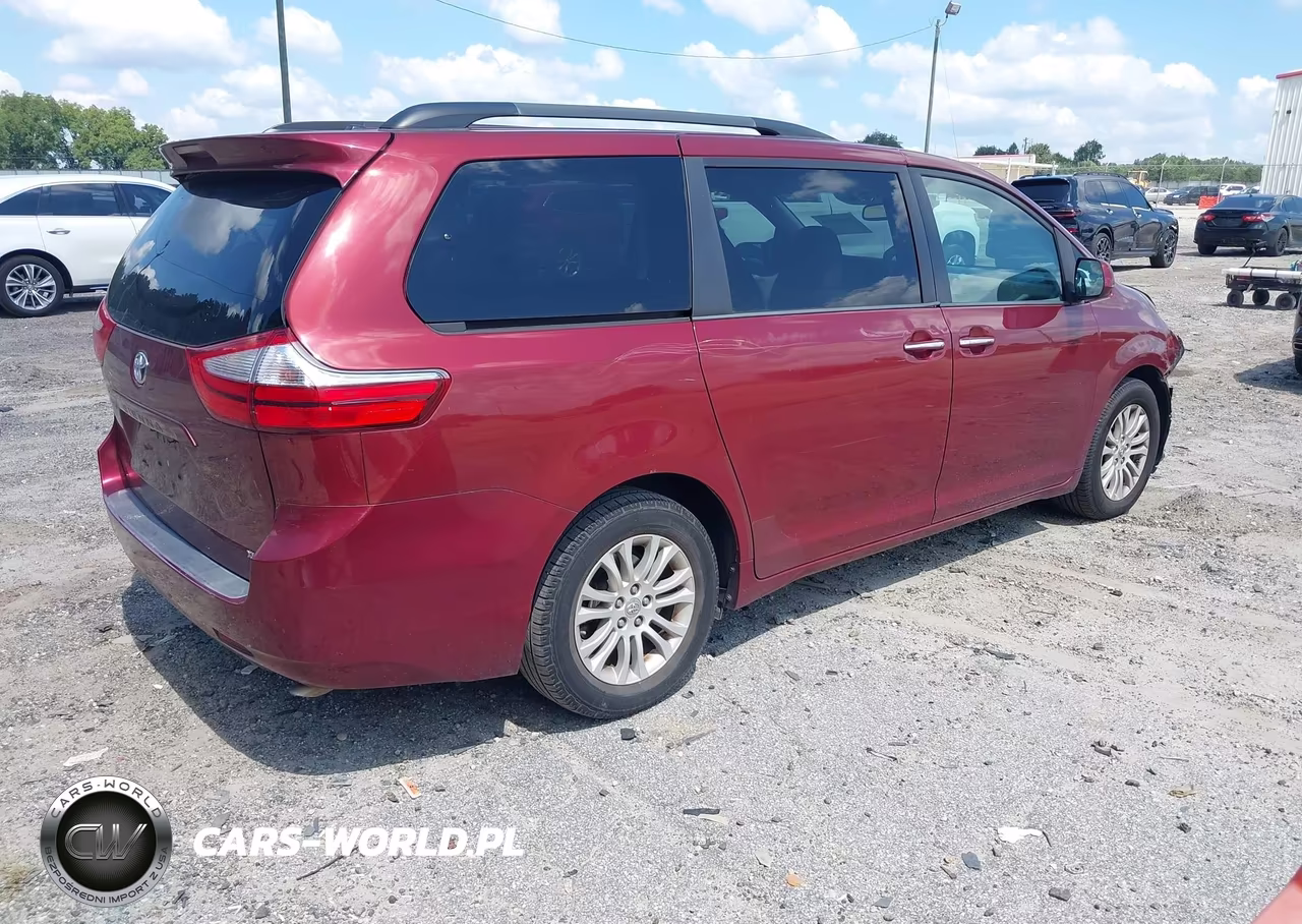 2015 Toyota Sienna Xle 8 Passenger VIN:5TDYK3DC2FS620406 - 4