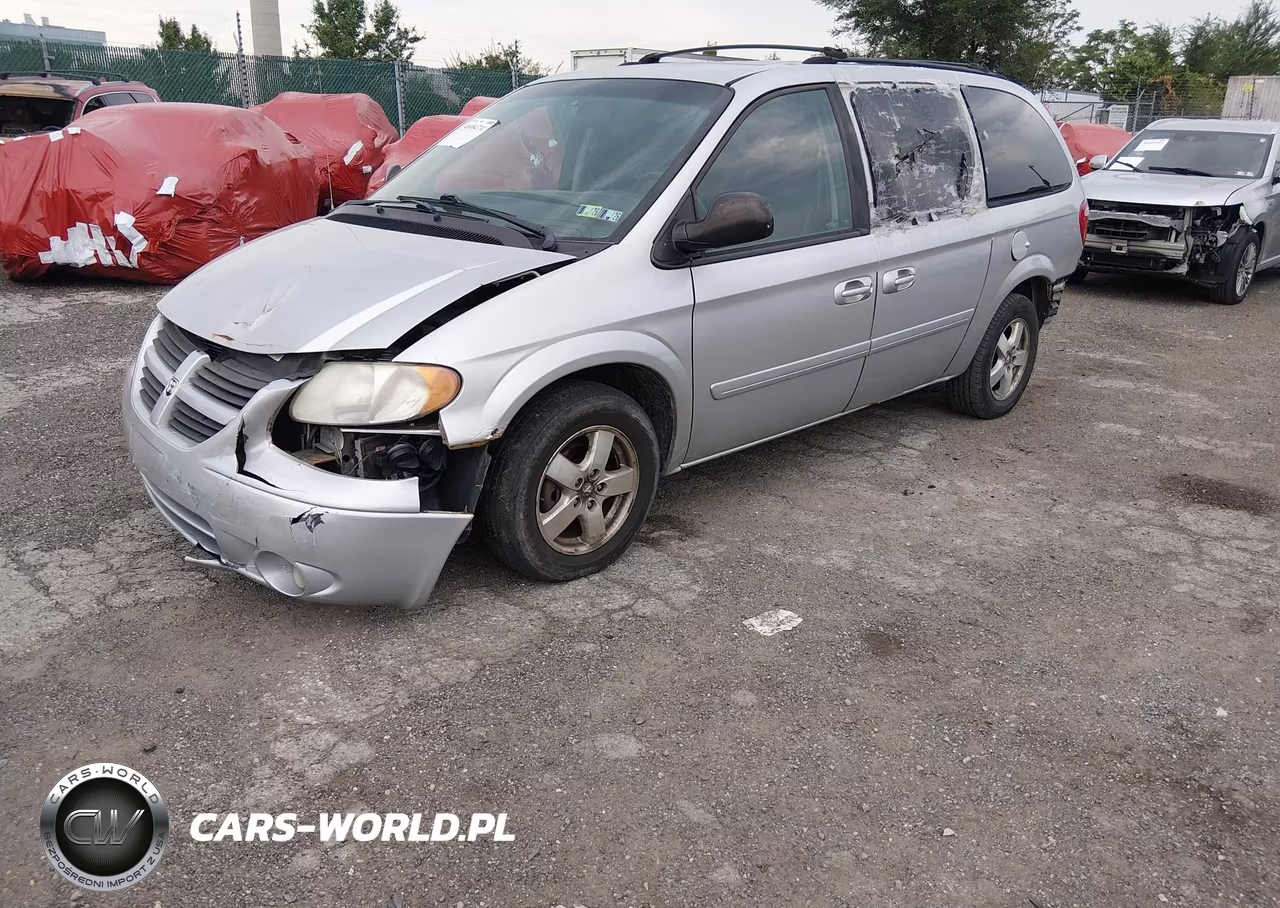2007 Dodge Grand Caravan Sxt VIN:2D8GP44LX7R180725 - 2