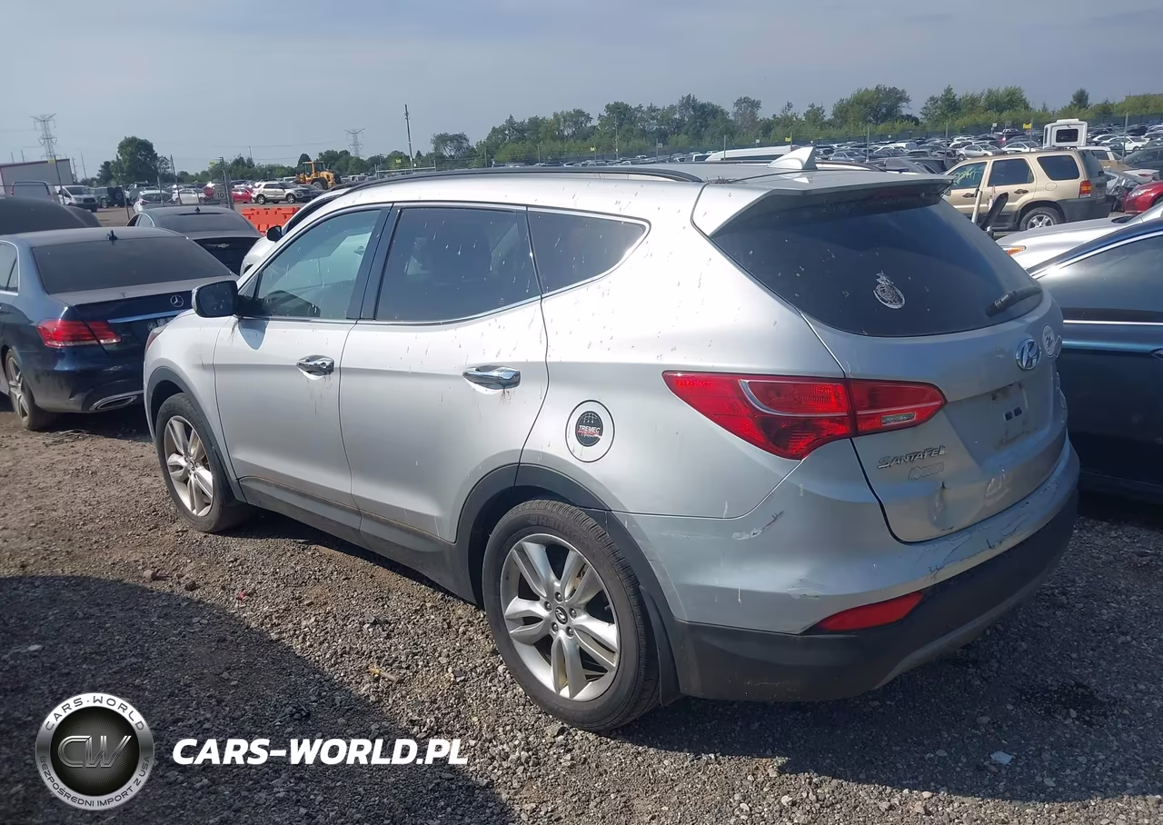 2014 Hyundai Santa Fe Sport 2.0L Turbo VIN:5XYZU3LAXEG173480 - 3
