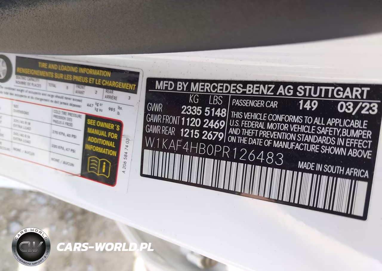 2023 Mercedes-Benz C 300 4Matic VIN:W1KAF4HB0PR126483 - 9