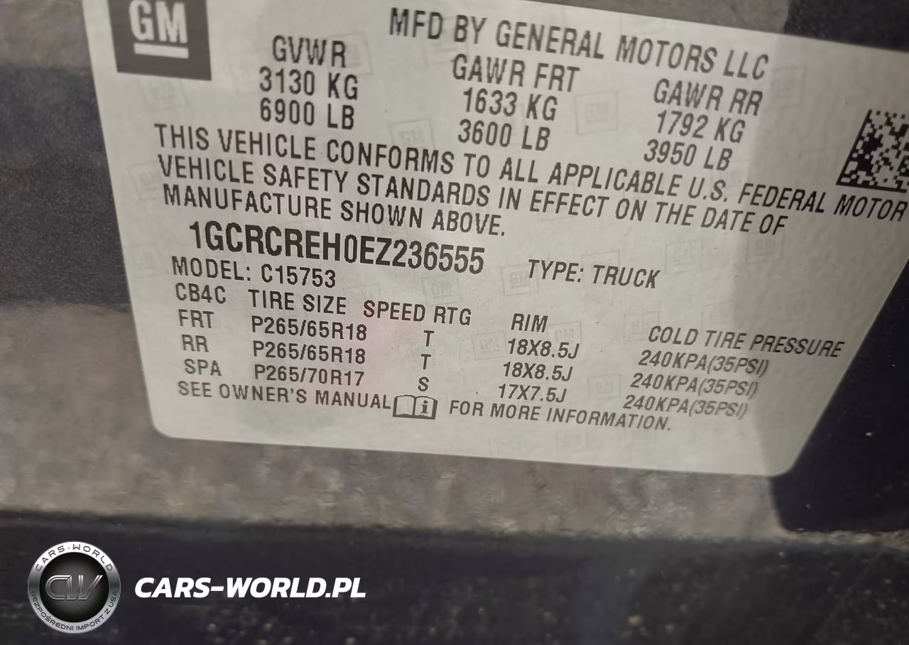 2014 Chevrolet Silverado 1500 Lt VIN:1GCRCREH0EZ236555 - 9