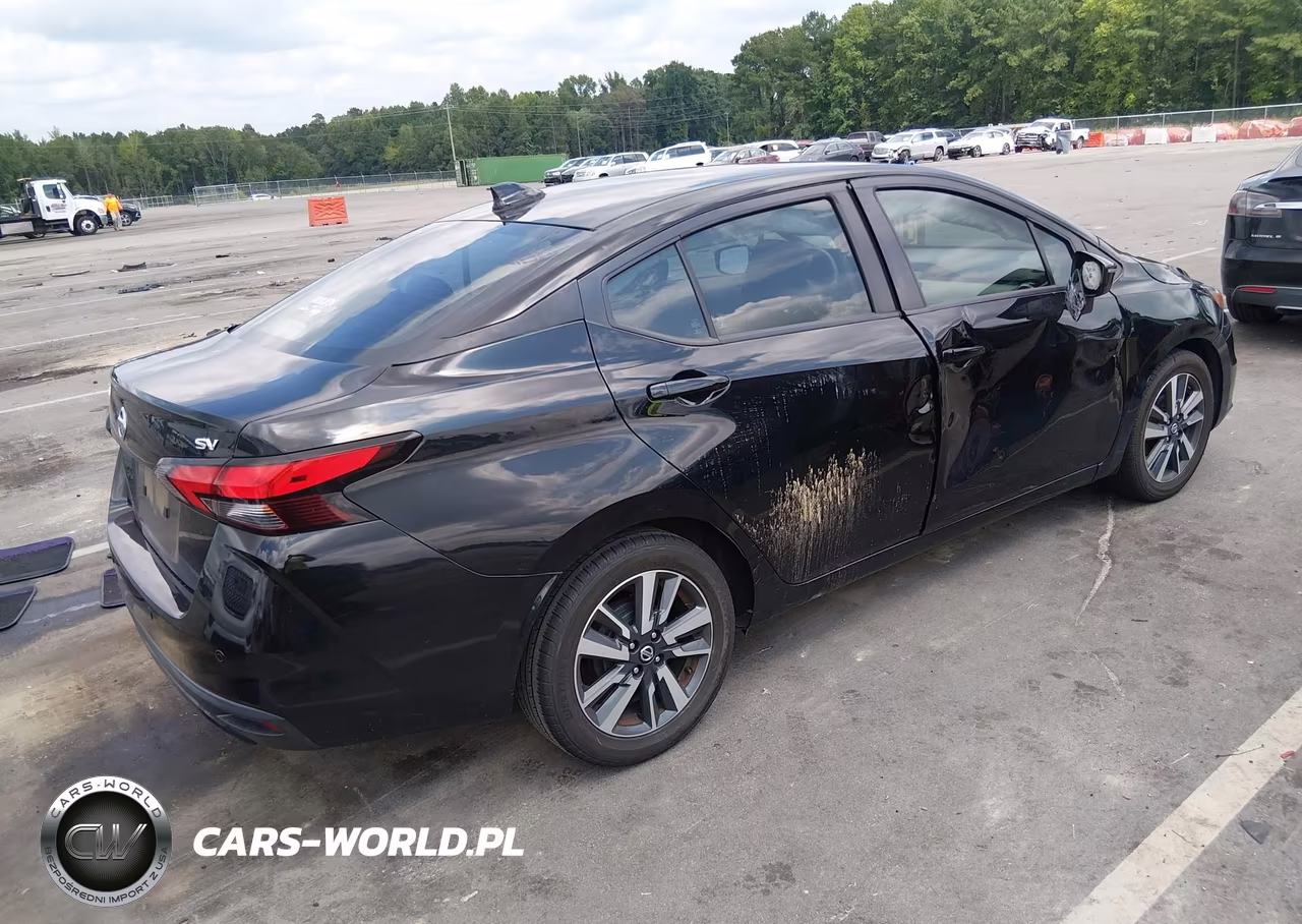 2021 Nissan Versa Sv Xtronic Cvt VIN:3N1CN8EV3ML884447 - 4