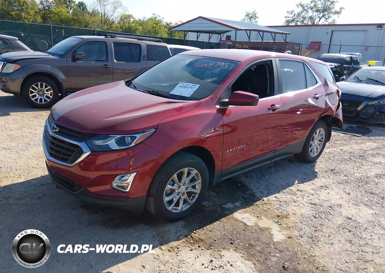 2021 Chevrolet Equinox Awd Lt VIN:3GNAXUEV2ML330072 - 2