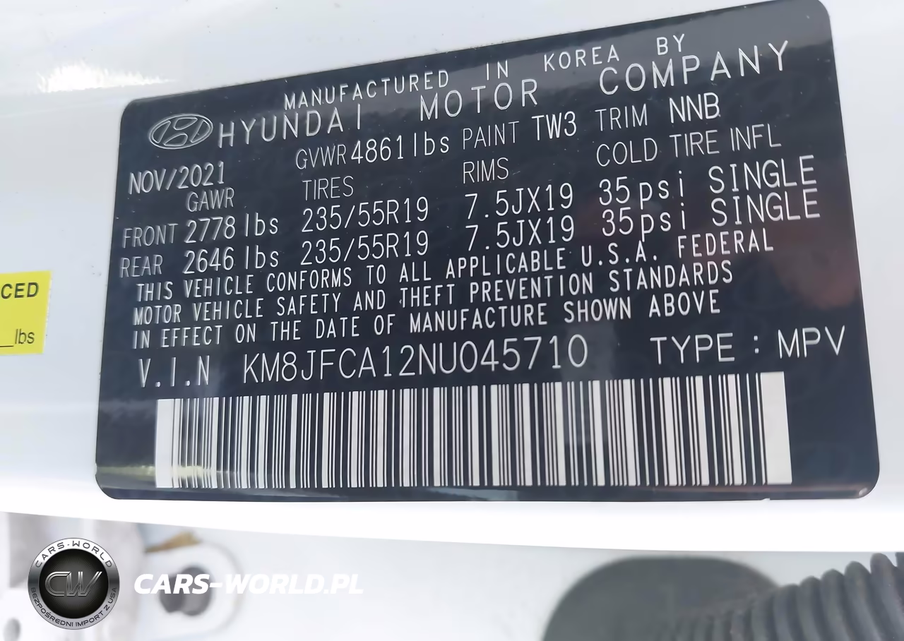 2022 Hyundai Tucson Hybrid Sel Convenience VIN:KM8JFCA12NU045710 - 9