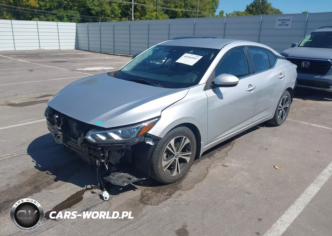 2022 Nissan Sentra Sv Xtronic Cvt VIN:3N1AB8CV9NY204476 - 2