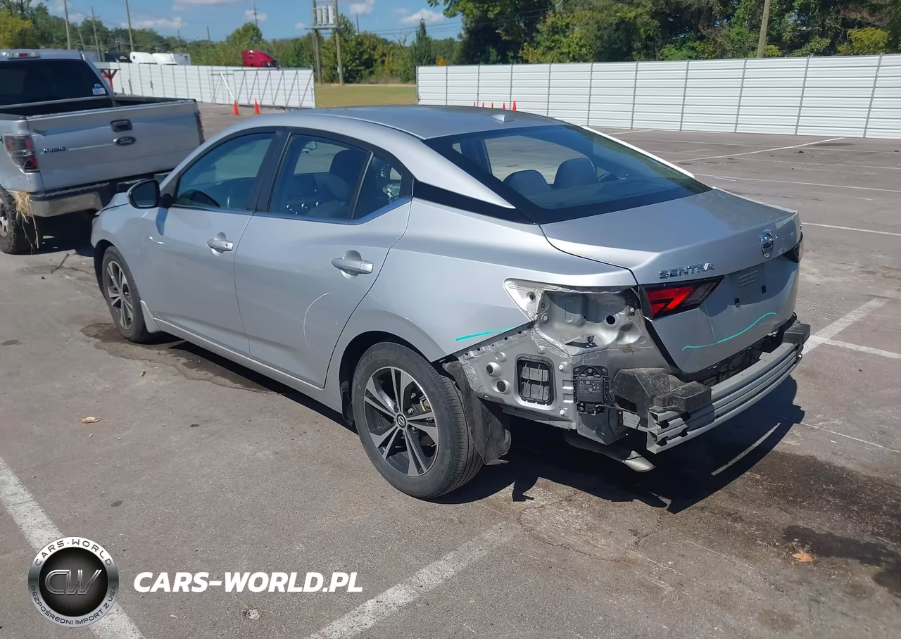 2022 Nissan Sentra Sv Xtronic Cvt VIN:3N1AB8CV9NY204476 - 3