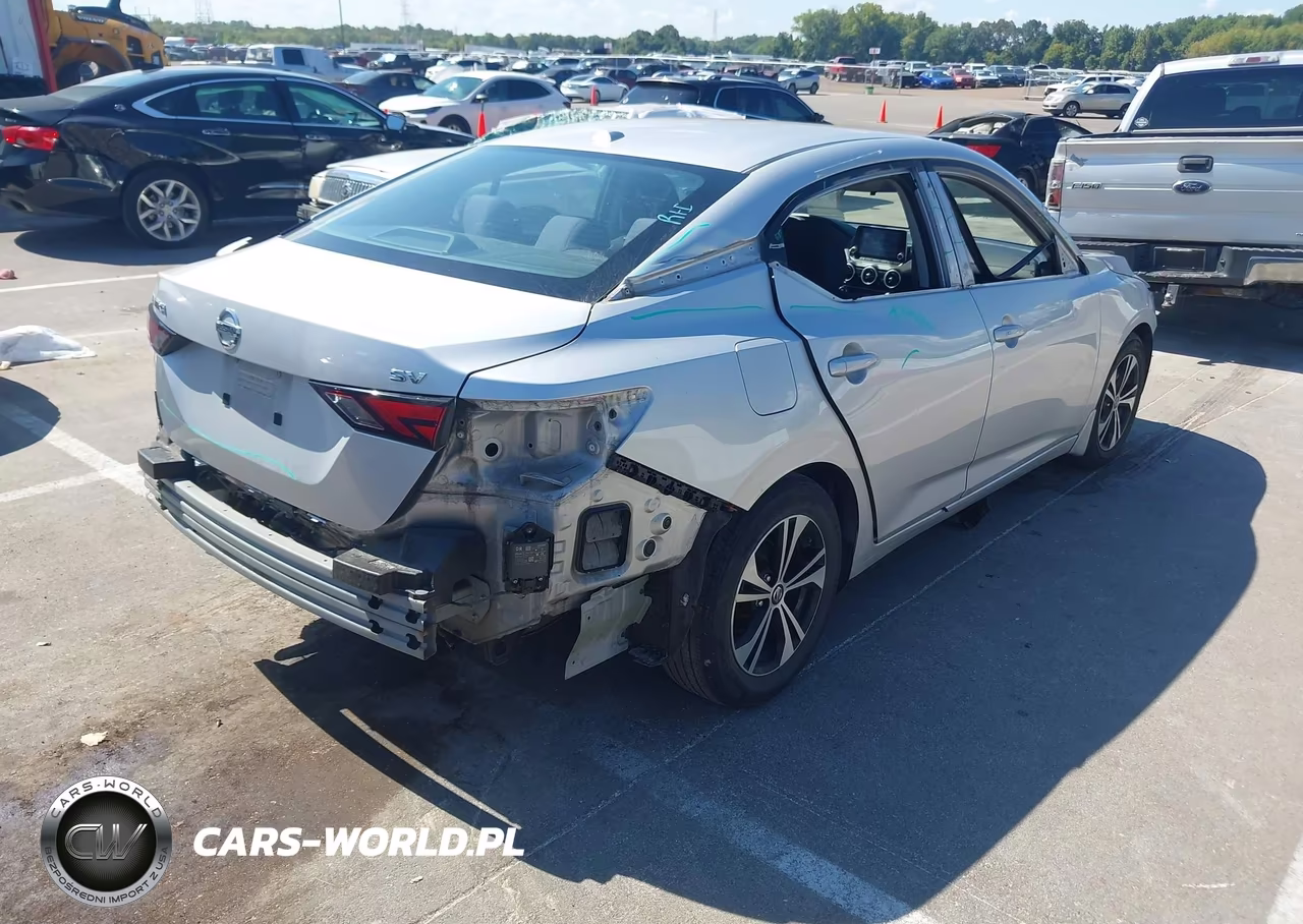 2022 Nissan Sentra Sv Xtronic Cvt VIN:3N1AB8CV9NY204476 - 4