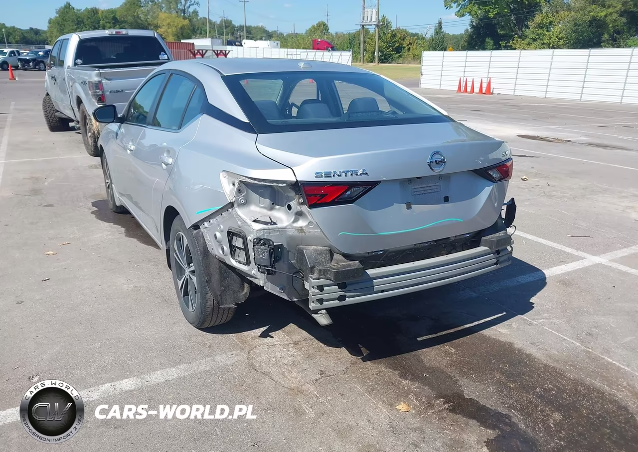 2022 Nissan Sentra Sv Xtronic Cvt VIN:3N1AB8CV9NY204476 - 6