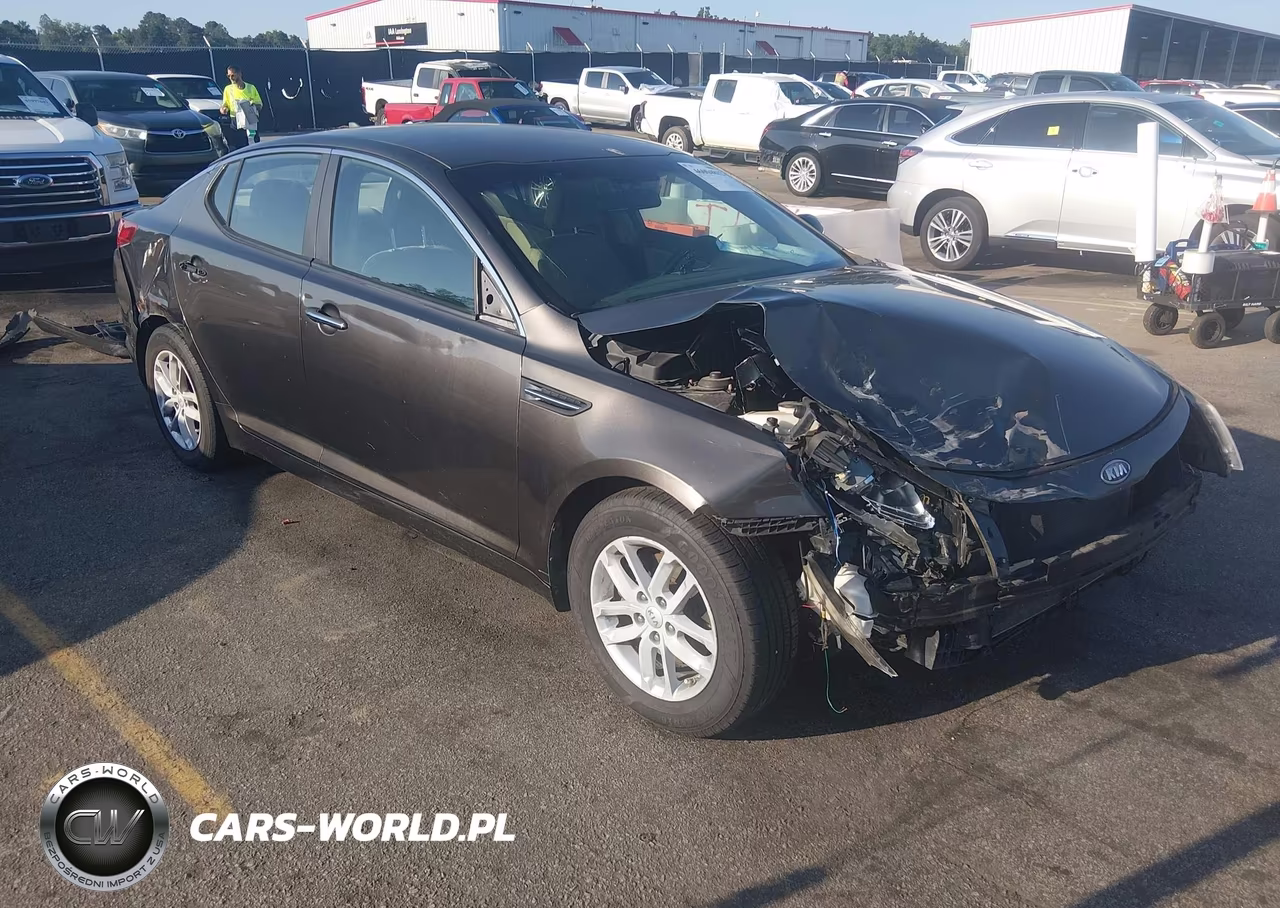 2012 Kia Optima Lx VIN:5XXGM4A74CG039666 - 1