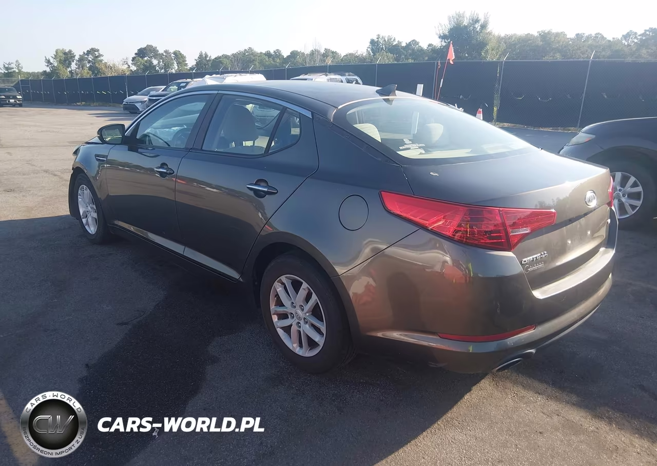 2012 Kia Optima Lx VIN:5XXGM4A74CG039666 - 3
