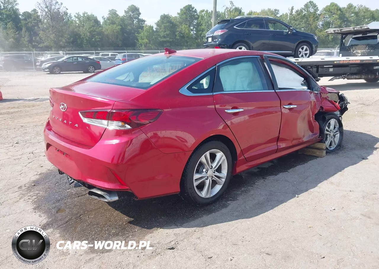 2018 Hyundai Sonata Sel VIN:5NPE34AF8JH634863 - 4