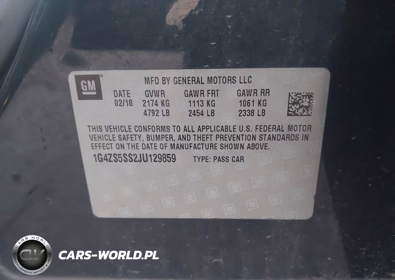 2018 Buick Lacrosse Premium VIN:1G4ZS5SS2JU129859 - 9