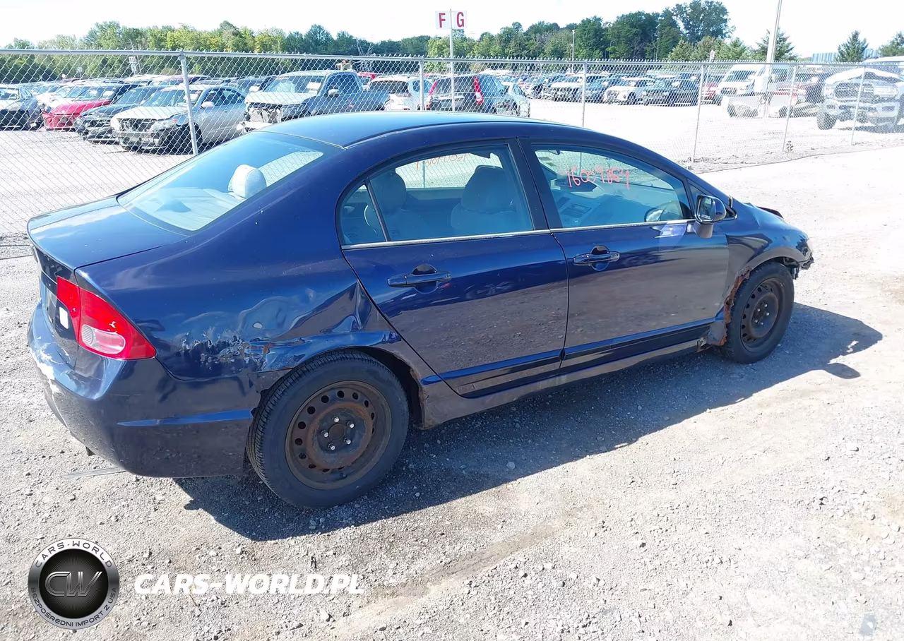 2006 Honda Civic Lx VIN:1HGFA16586L120654 - 4