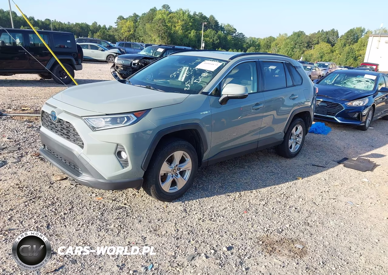 2020 Toyota Rav4 Hybrid Xle VIN:JTMR6RFV3LD004019 - 2