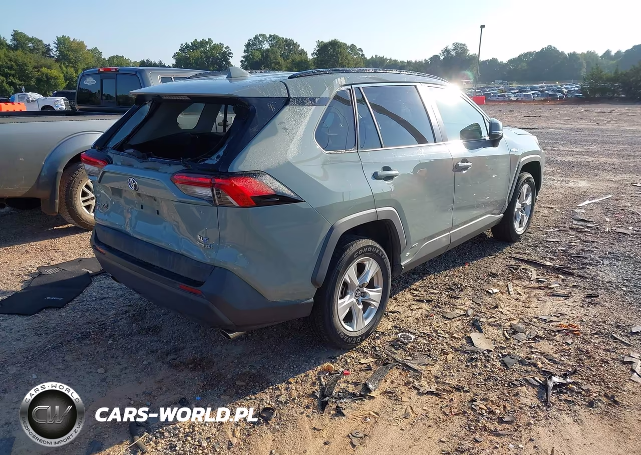 2020 Toyota Rav4 Hybrid Xle VIN:JTMR6RFV3LD004019 - 4