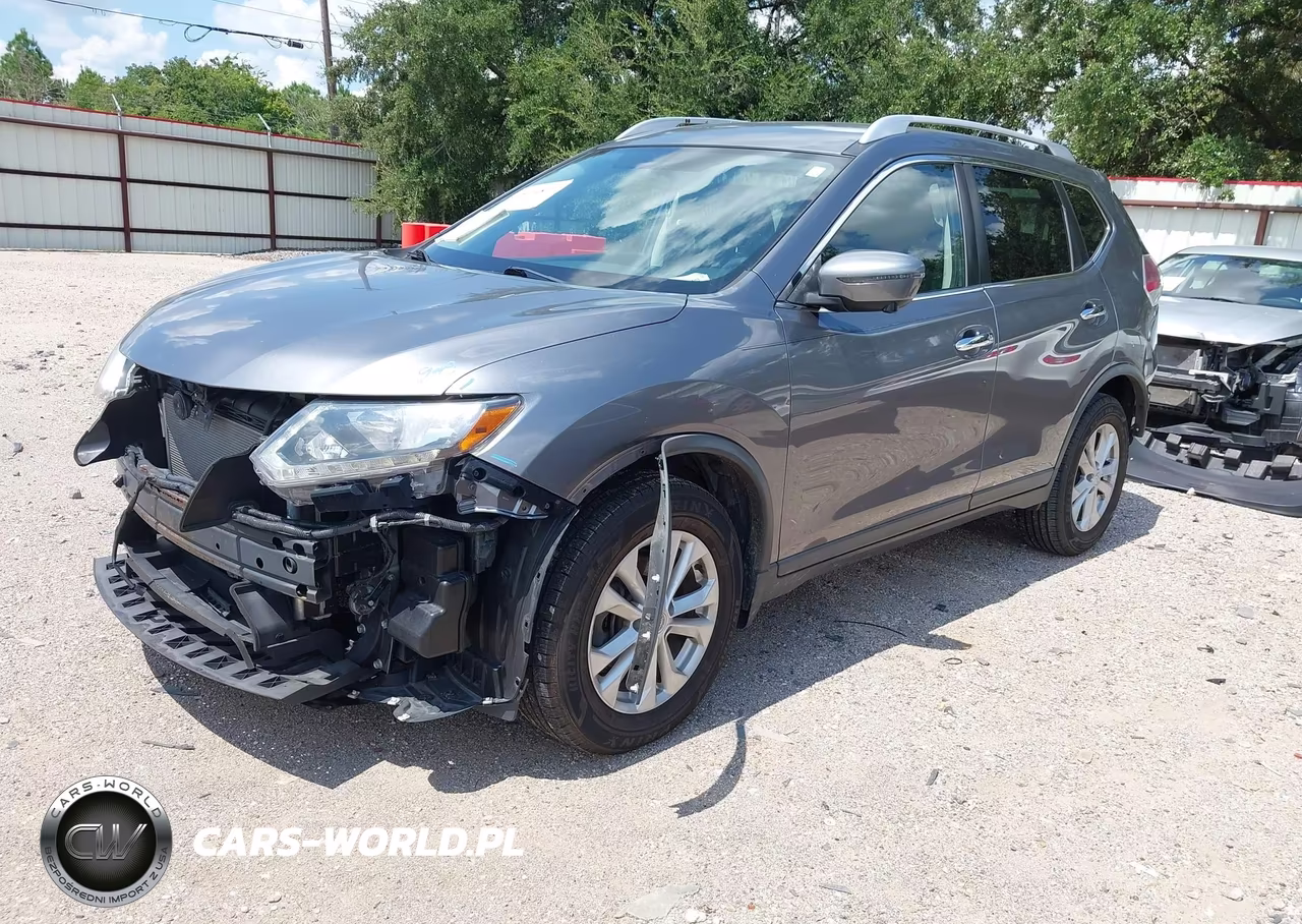 2016 Nissan Rogue Sv VIN:KNMAT2MT3GP714492 - 2
