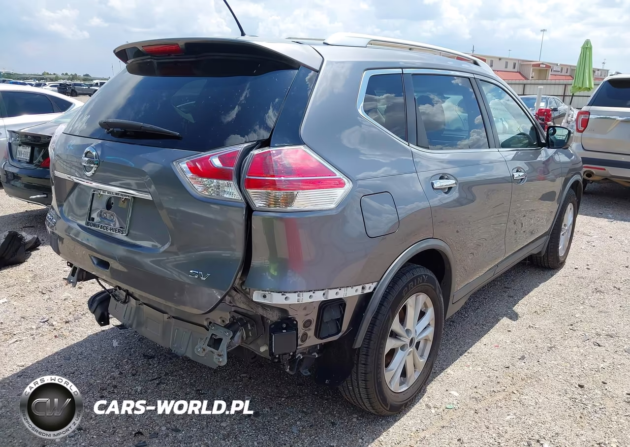 2016 Nissan Rogue Sv VIN:KNMAT2MT3GP714492 - 4