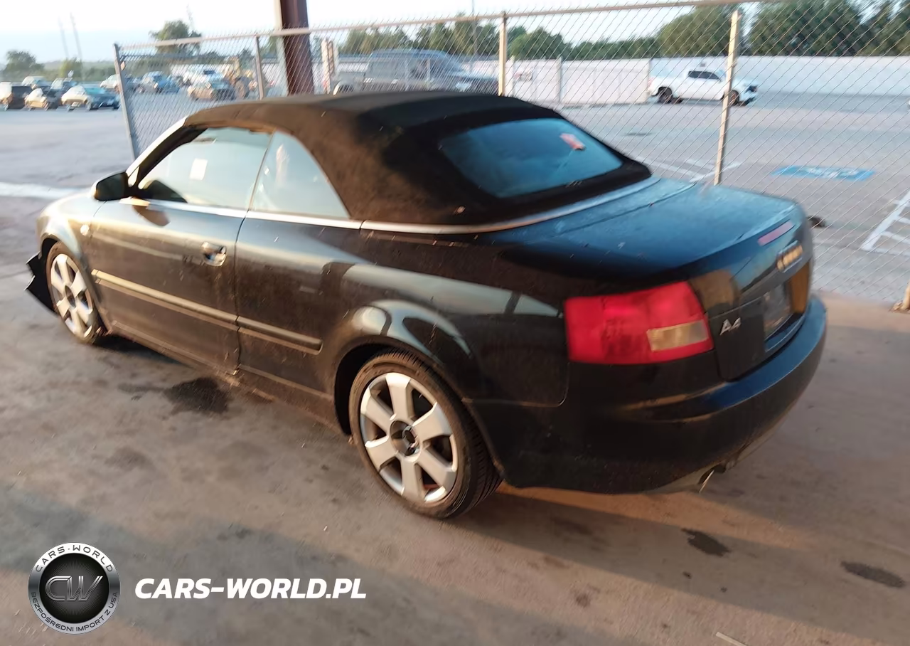 2004 Audi A4 1.8T VIN:WAUAC48H44K015878 - 3