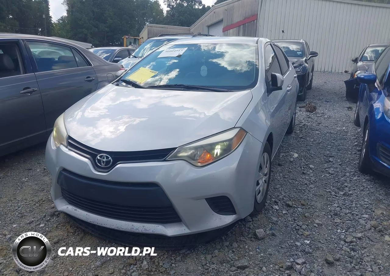 2016 Toyota Corolla L VIN:2T1BURHEXGC523110 - 2