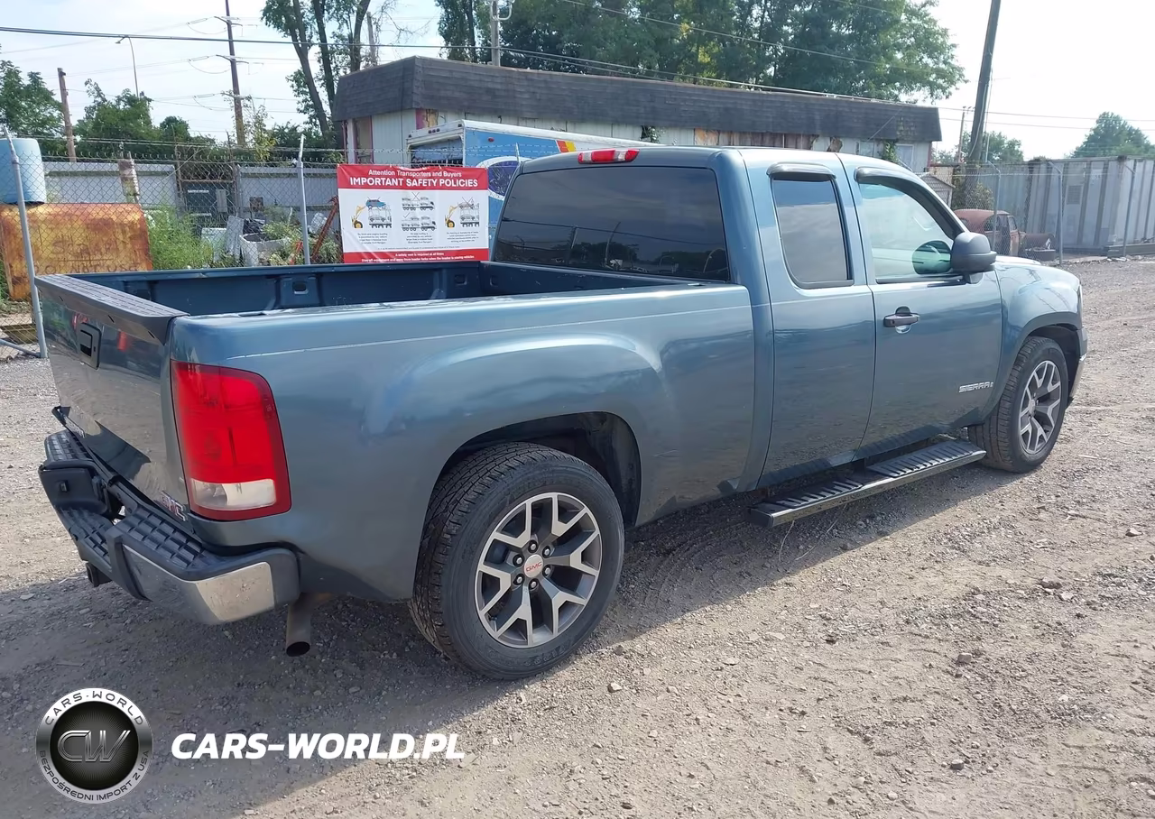 2009 GMC Sierra 1500 Work Truck VIN:1GTEC19X39Z270321 - 4