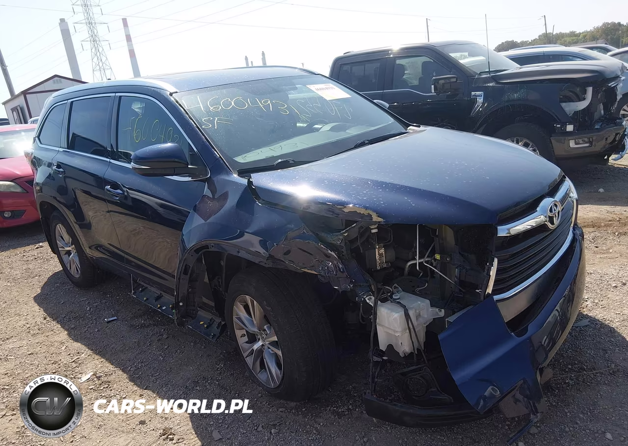 2015 Toyota Highlander Xle V6 VIN:5TDJKRFH3FS137150 - 6