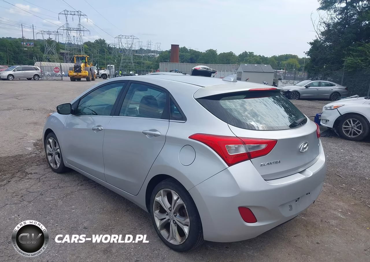 2014 Hyundai Elantra Gt VIN:KMHD35LH2EU219335 - 3