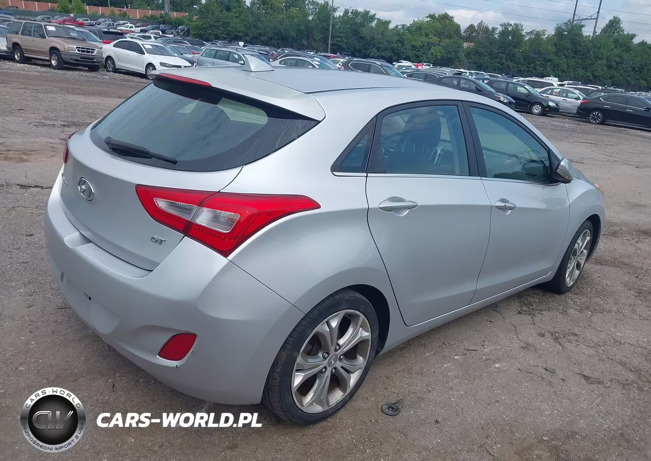 2014 Hyundai Elantra Gt VIN:KMHD35LH2EU219335 - 4