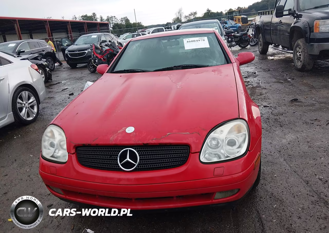2000 Mercedes-Benz Slk 230 Kompressor VIN:WDBKK47F1YF163008 - 13