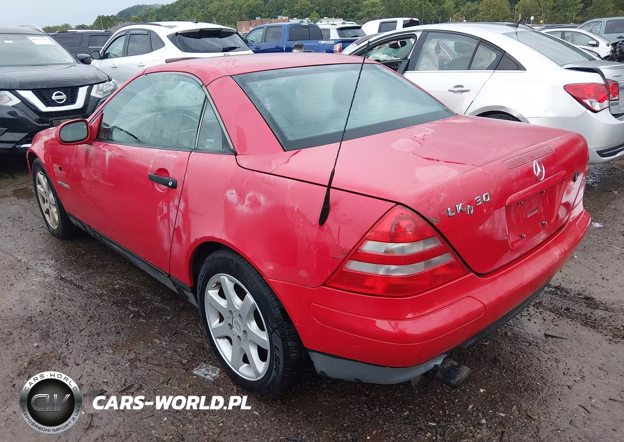 2000 Mercedes-Benz Slk 230 Kompressor VIN:WDBKK47F1YF163008 - 3