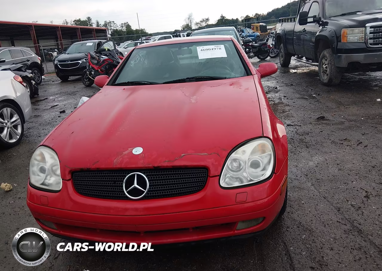 2000 Mercedes-Benz Slk 230 Kompressor VIN:WDBKK47F1YF163008 - 6
