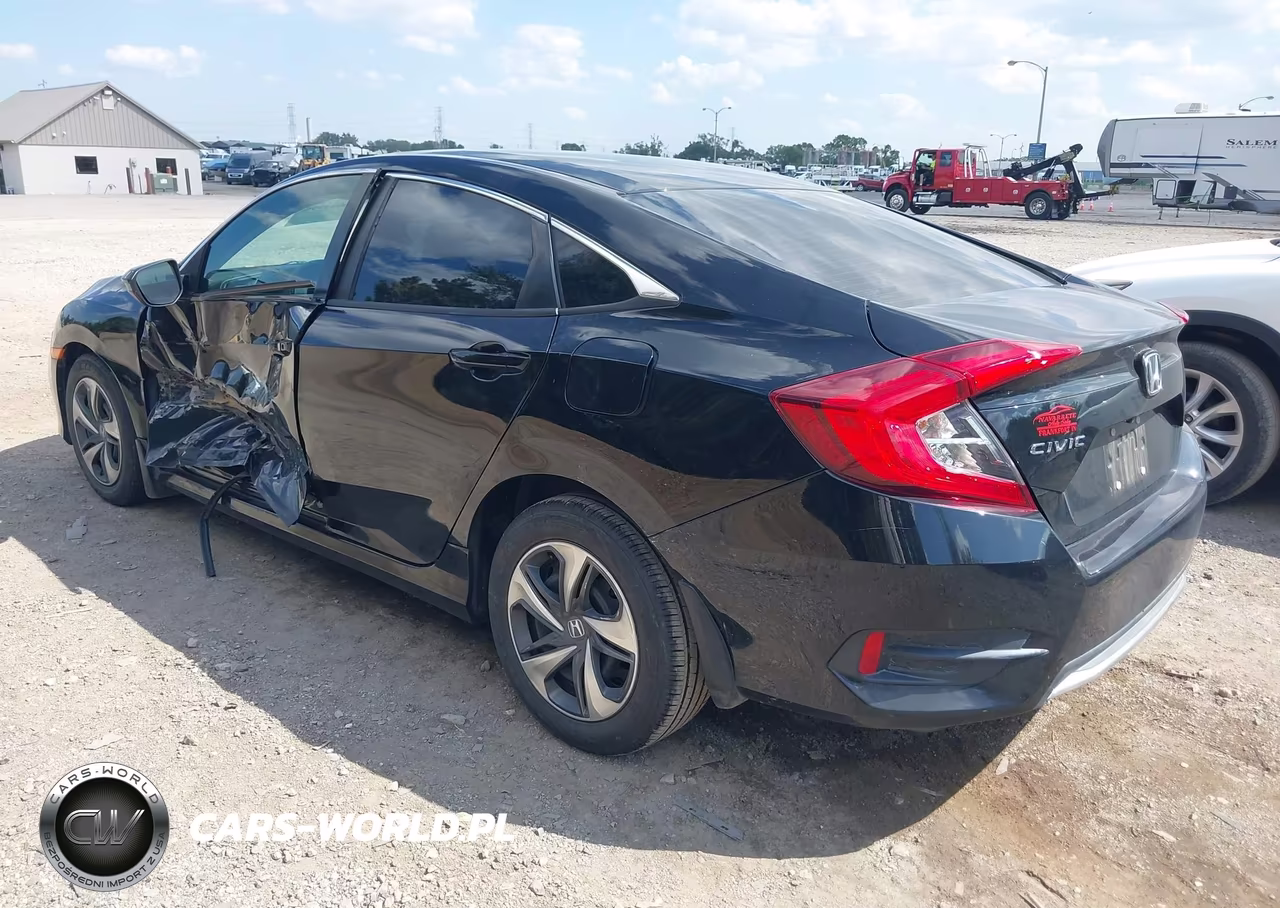 2021 Honda Civic Lx VIN:2HGFC2F66MH547768 - 3