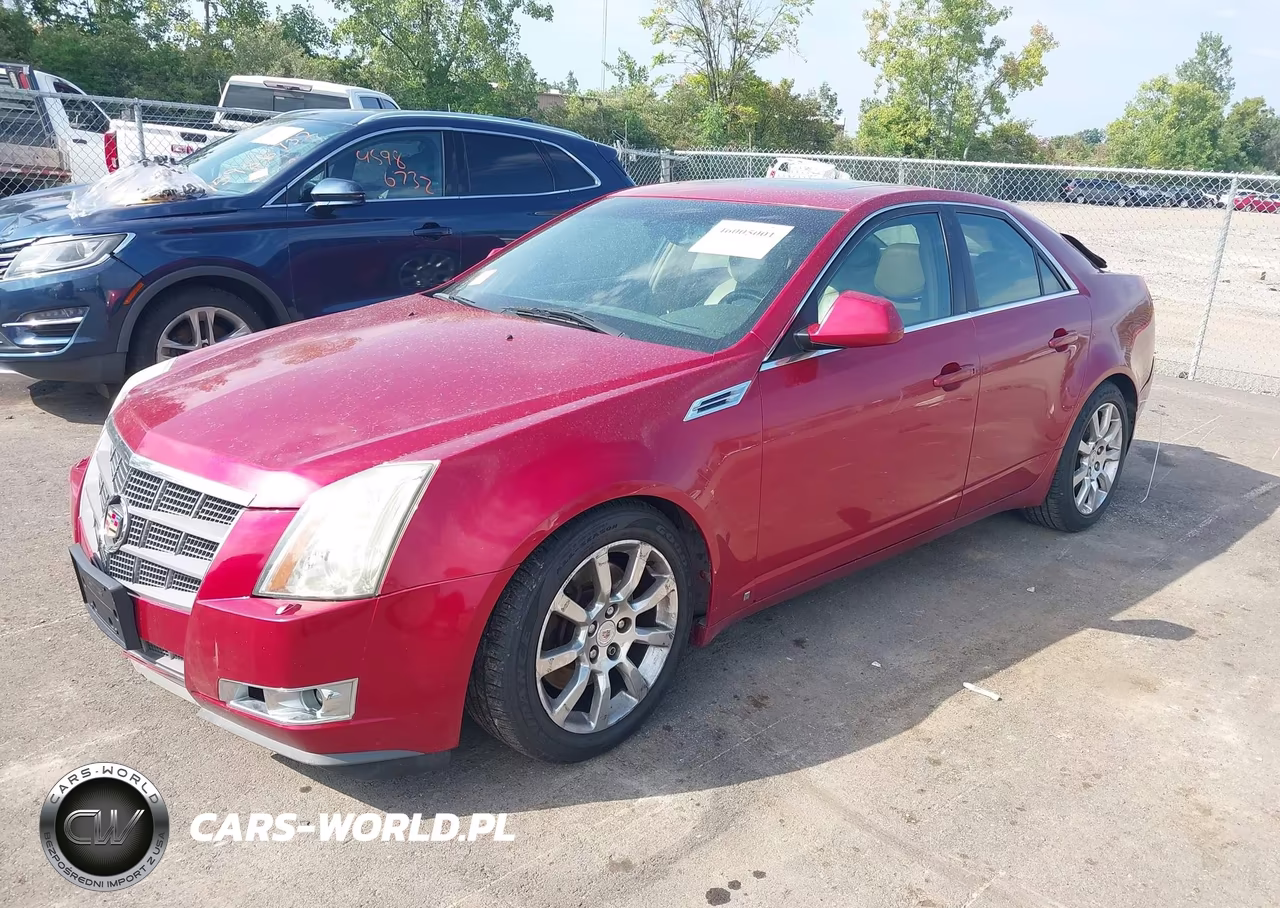 2008 Cadillac Cts Standard VIN:1G6DP57V380118747 - 2