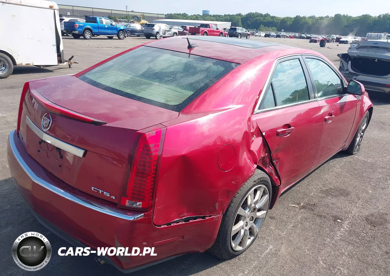 2008 Cadillac Cts Standard VIN:1G6DP57V380118747 - 4