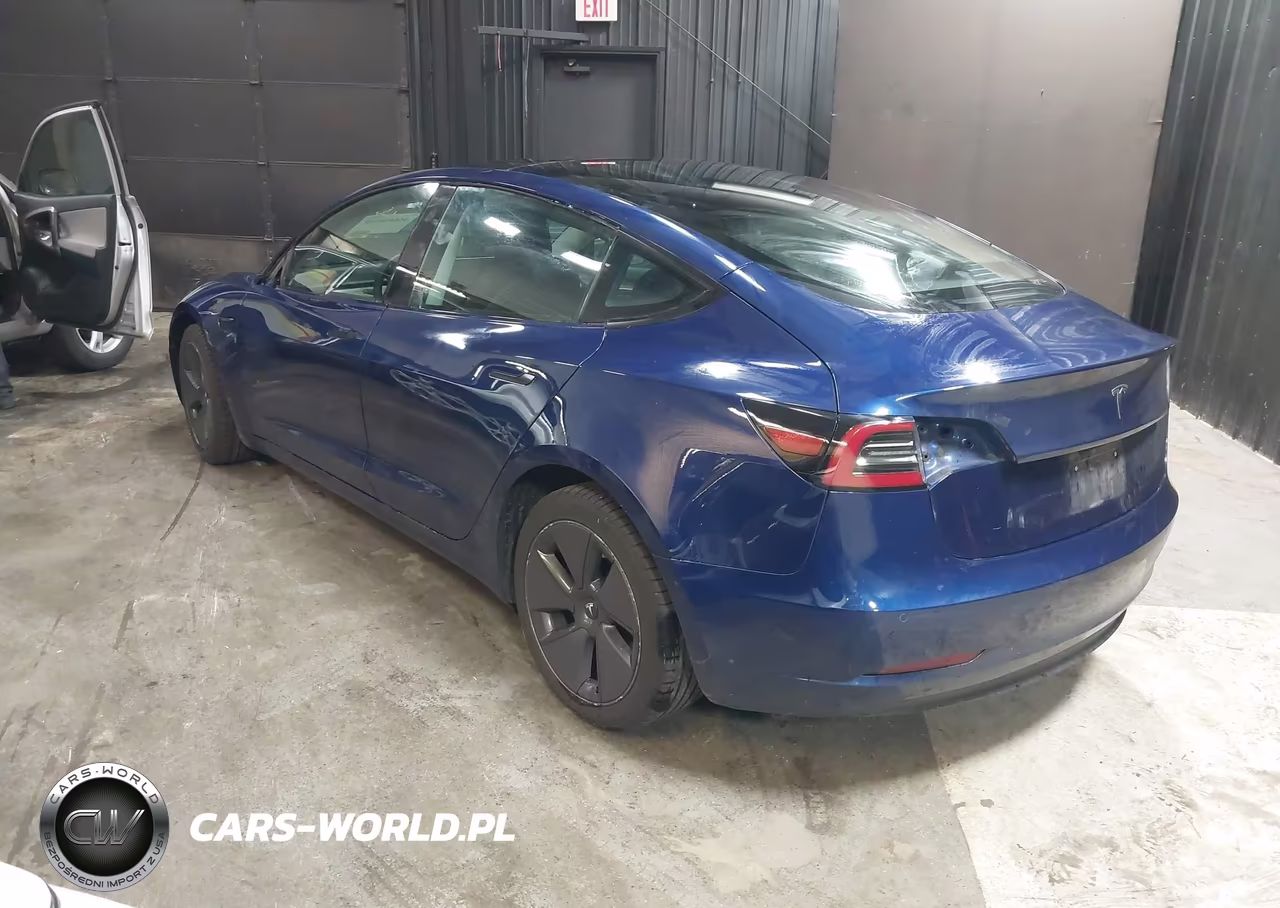 2022 Tesla Model 3 Rear-Wheel Drive VIN:5YJ3E1EA4NF348737 - 3