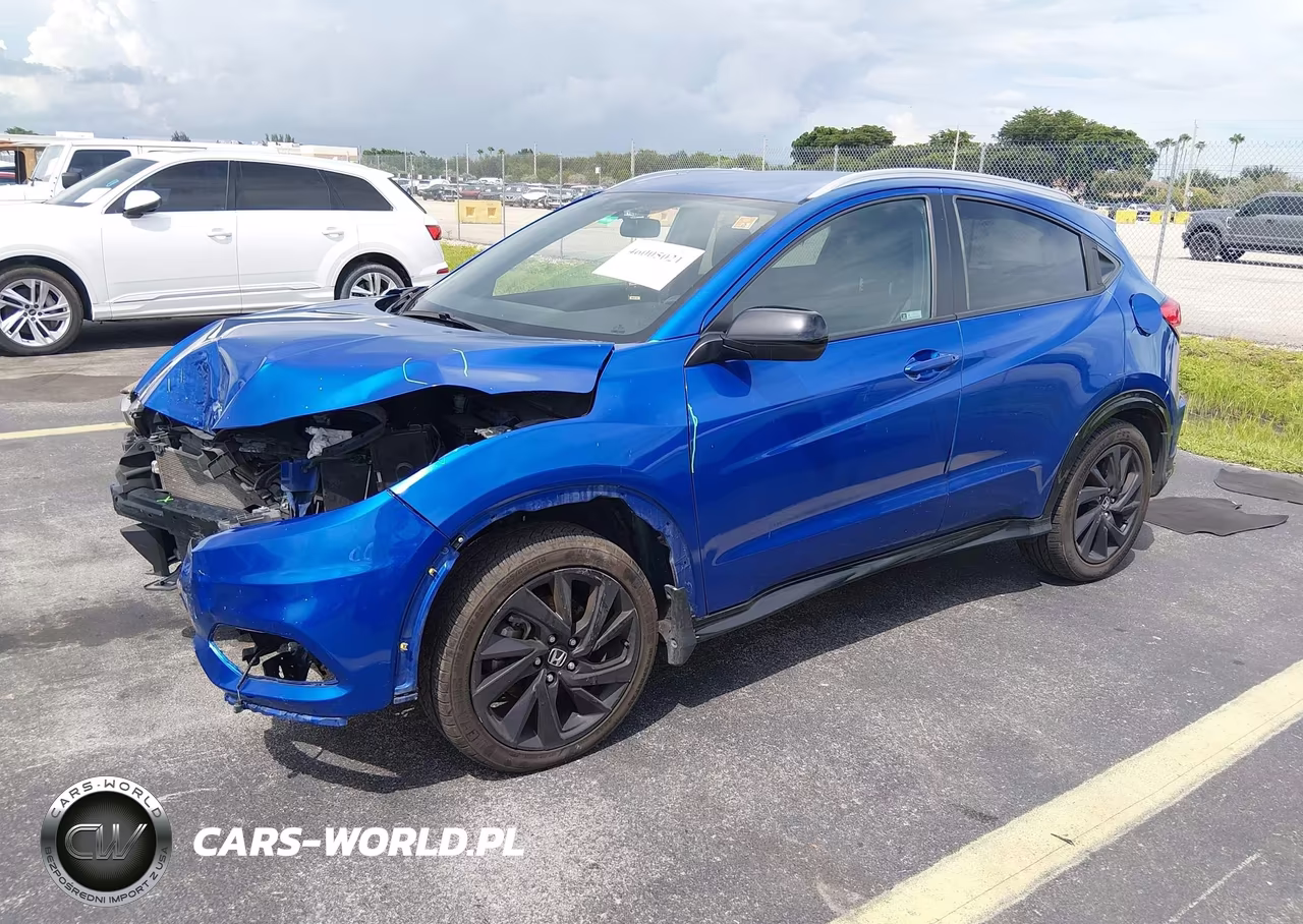 2021 Honda Hr-V 2Wd Sport VIN:3CZRU5H17MM729812 - 2