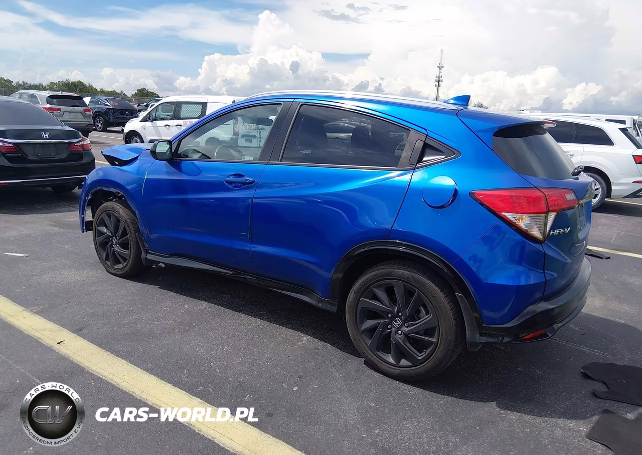 2021 Honda Hr-V 2Wd Sport VIN:3CZRU5H17MM729812 - 3