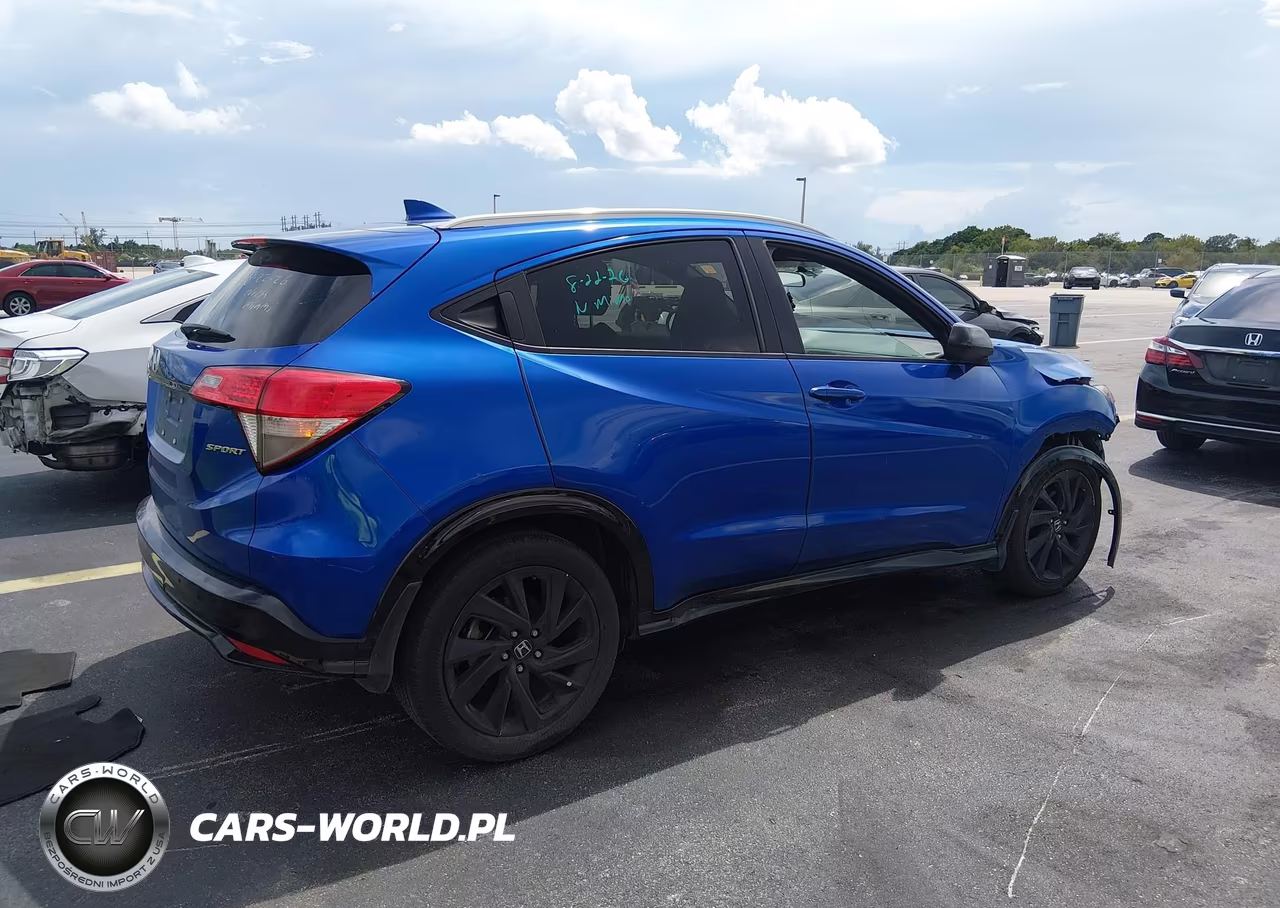 2021 Honda Hr-V 2Wd Sport VIN:3CZRU5H17MM729812 - 4