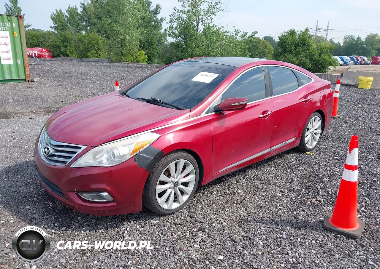 2013 Hyundai Azera VIN:KMHFH4JG3DA220718 - 2