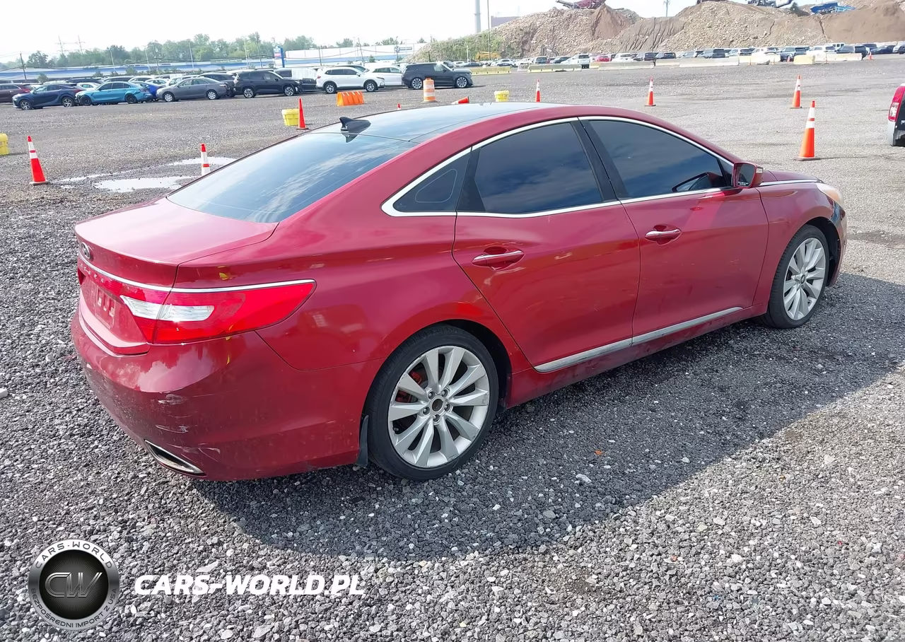 2013 Hyundai Azera VIN:KMHFH4JG3DA220718 - 4