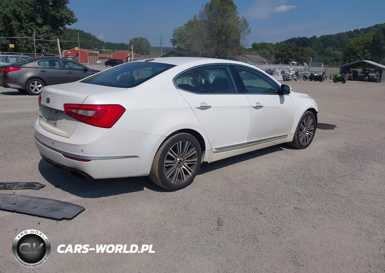 2014 Kia Cadenza Premium VIN:KNALN4D74E5144316 - 4
