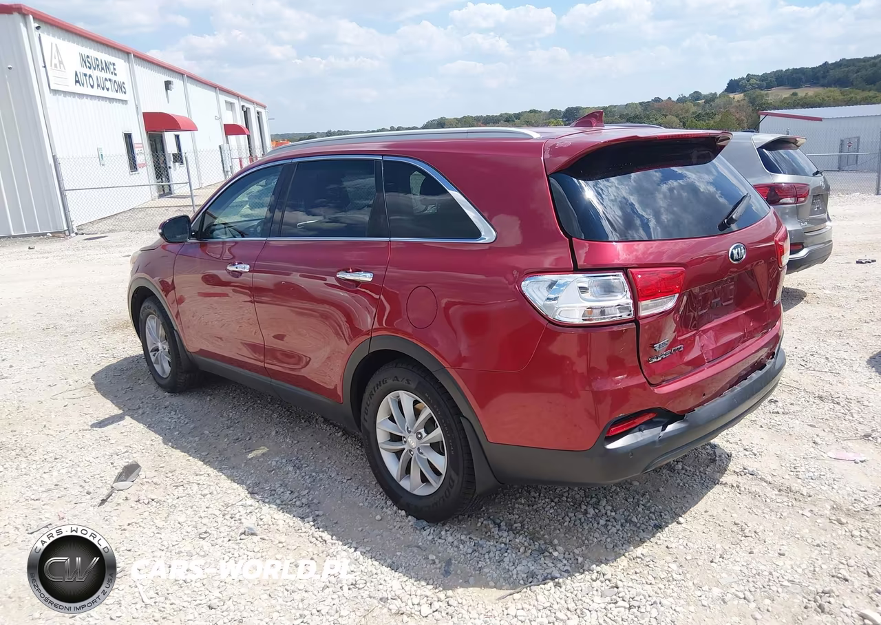 2017 Kia Sorento 2.4L Lx VIN:5XYPG4A36HG322156 - 3