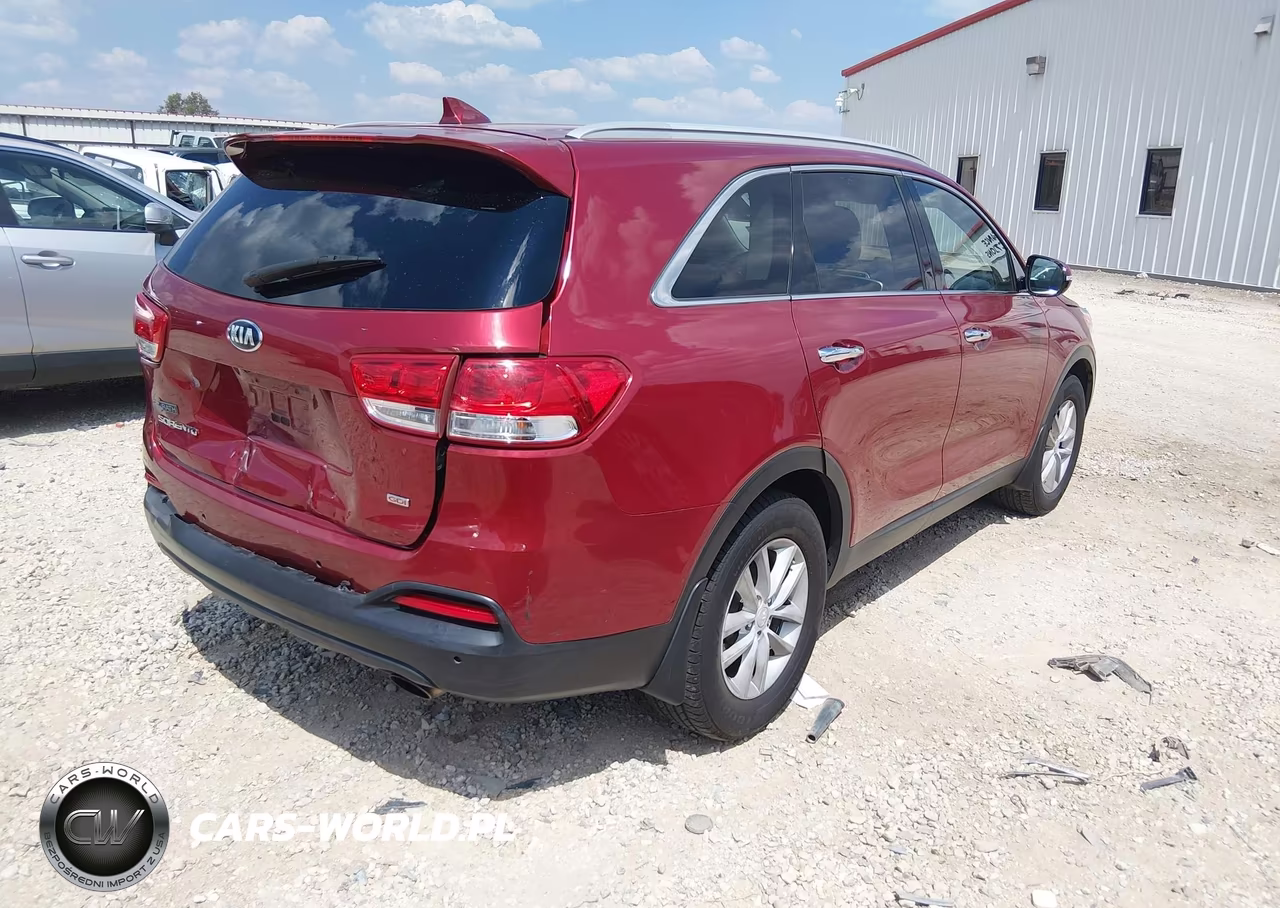 2017 Kia Sorento 2.4L Lx VIN:5XYPG4A36HG322156 - 4