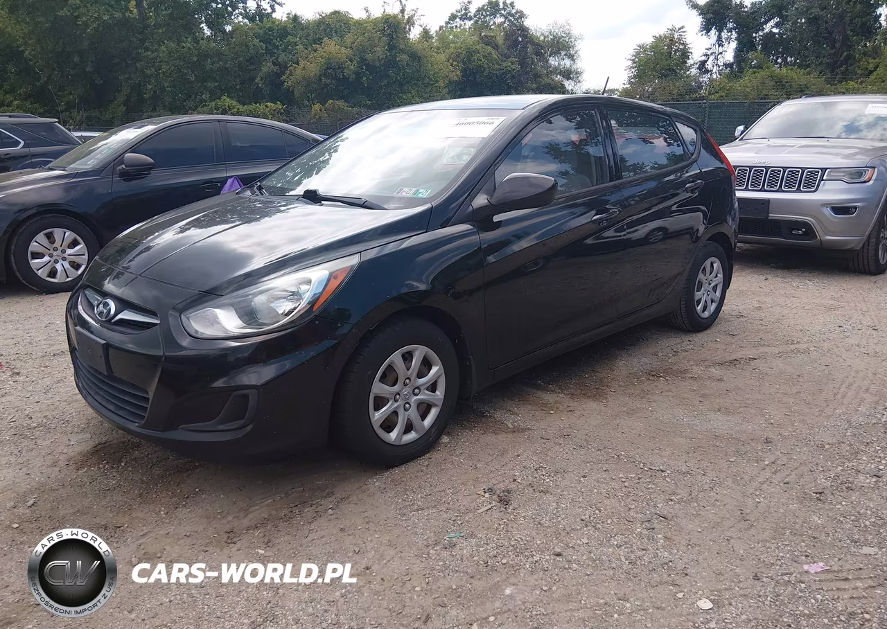 2012 Hyundai Accent Gs VIN:KMHCT5AEXCU036198 - 2