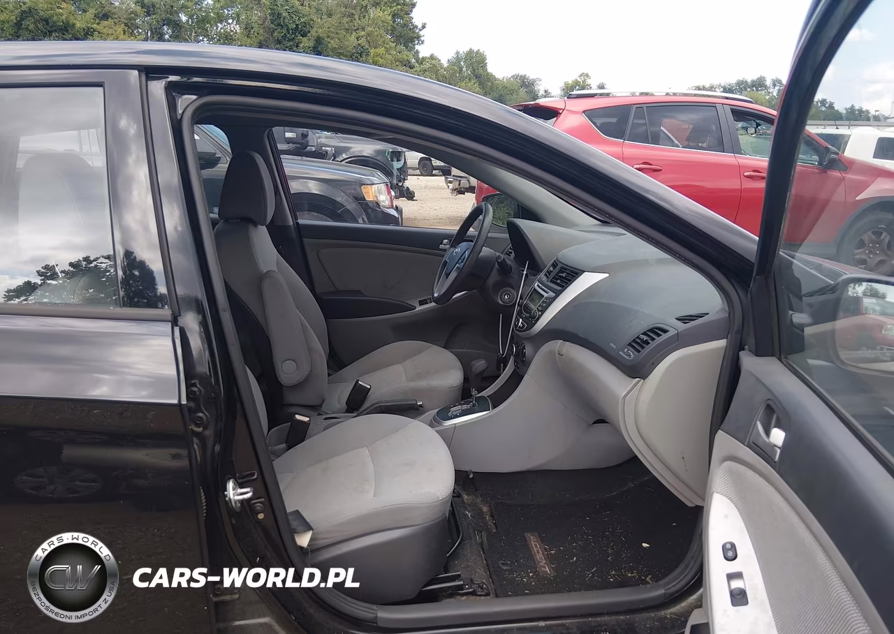 2012 Hyundai Accent Gs VIN:KMHCT5AEXCU036198 - 5