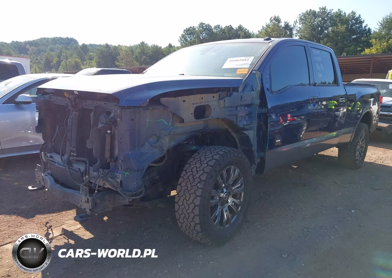 2017 Nissan Titan Xd Platinum Reserve Diesel VIN:1N6BA1F46HN571672 - 2