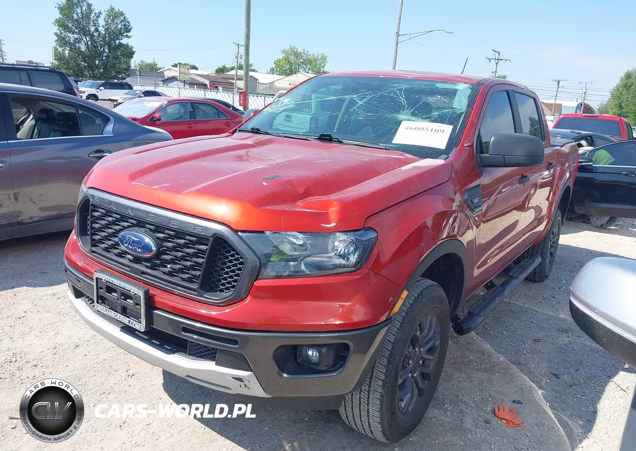 2022 Ford Ranger Xlt VIN:1FTER4EHXNLD09594 - 2